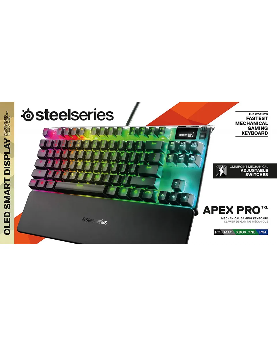Tastatura Steelseries APEX PRO TKL 