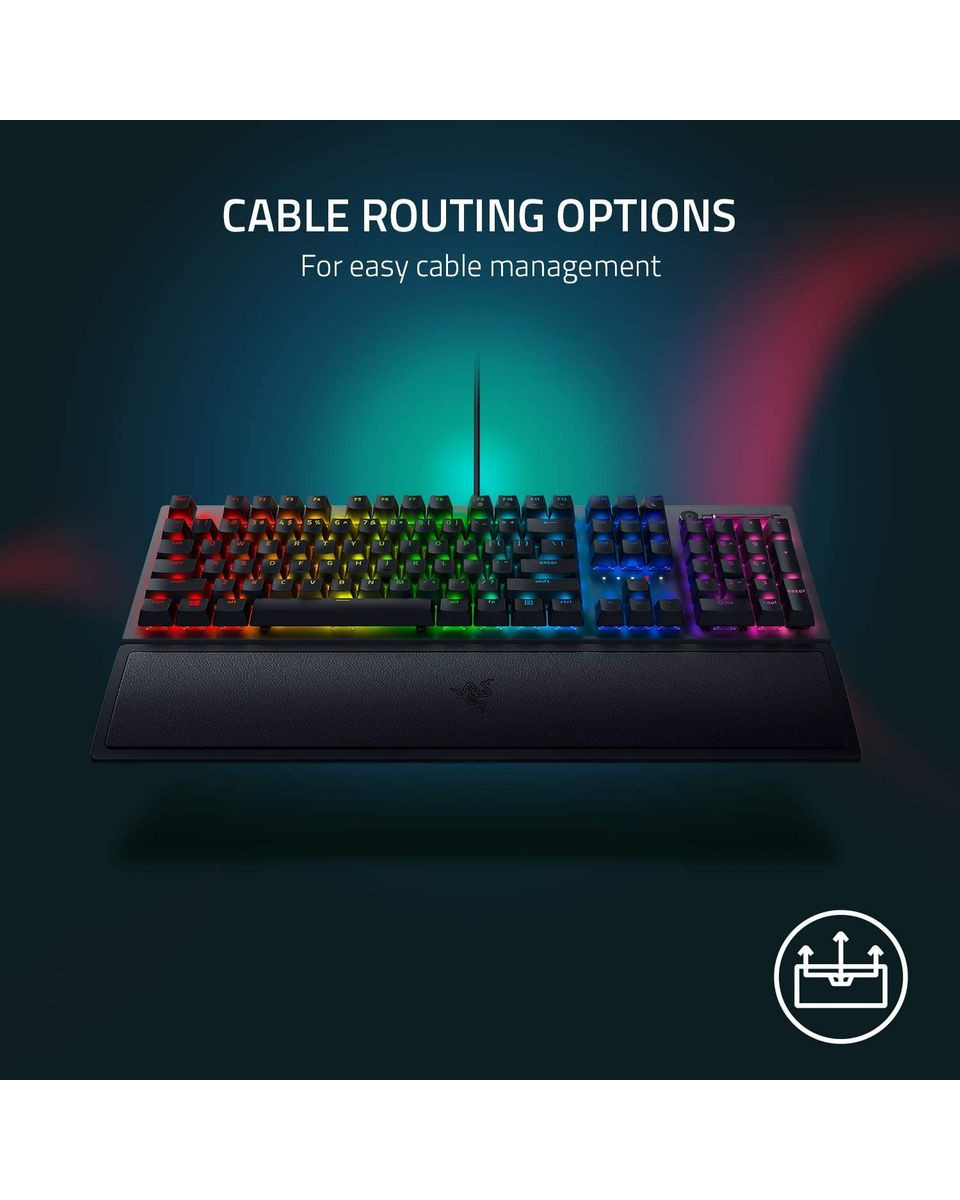 Tastatura Razer BlackWidow V3 Green Switch - Quartz Edition 
