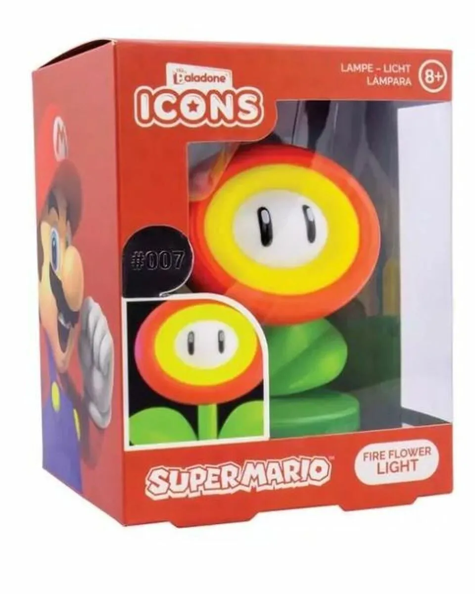 Lampa Paladone Icons - Super Mario - Fire Flower 