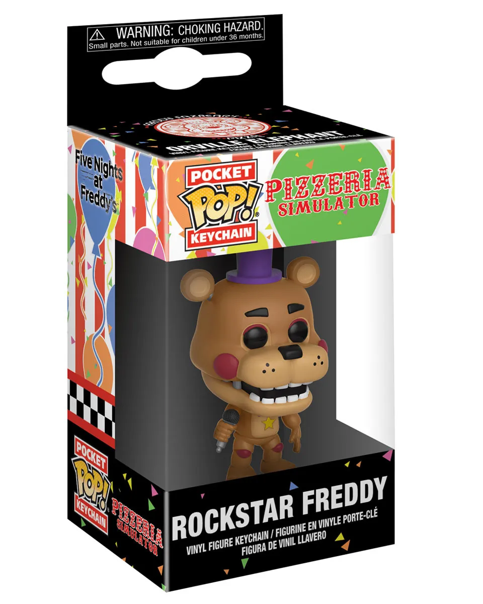Privezak Pocket POP! Pizza Sim - Rockstar Freddy 