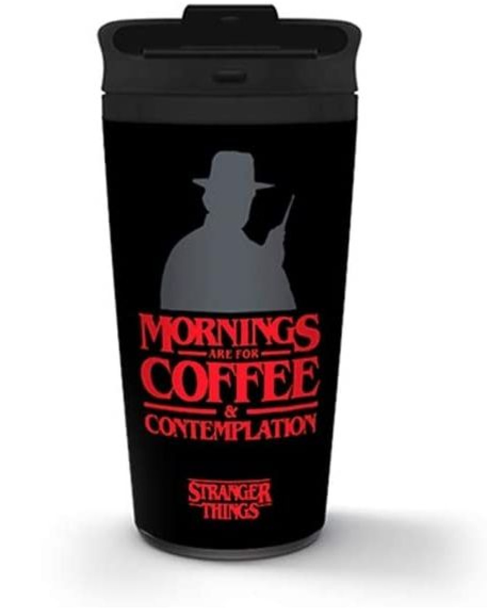 Šolja Stranger Things - 425 ml - Metal Travel Mug 