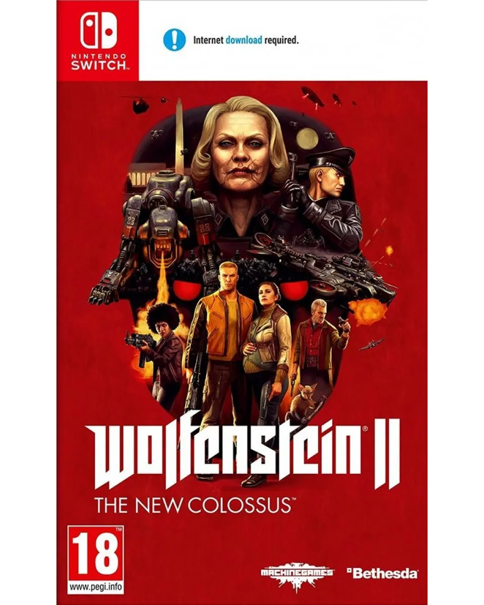 Switch Wolfenstein 2 The New Colossus 