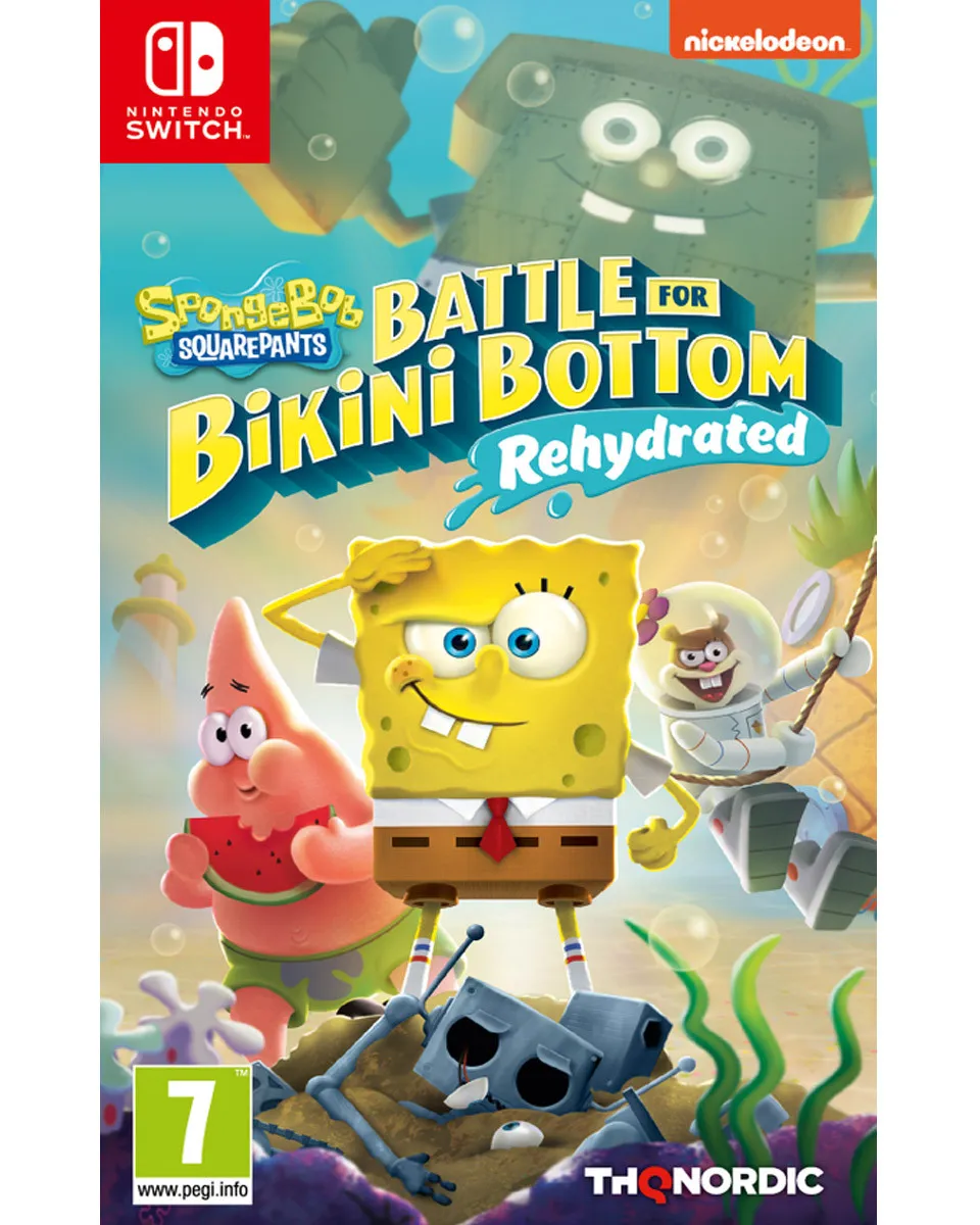 Switch Spongebob SquarePants: Battle for Bikini Bottom - Rehydrated 