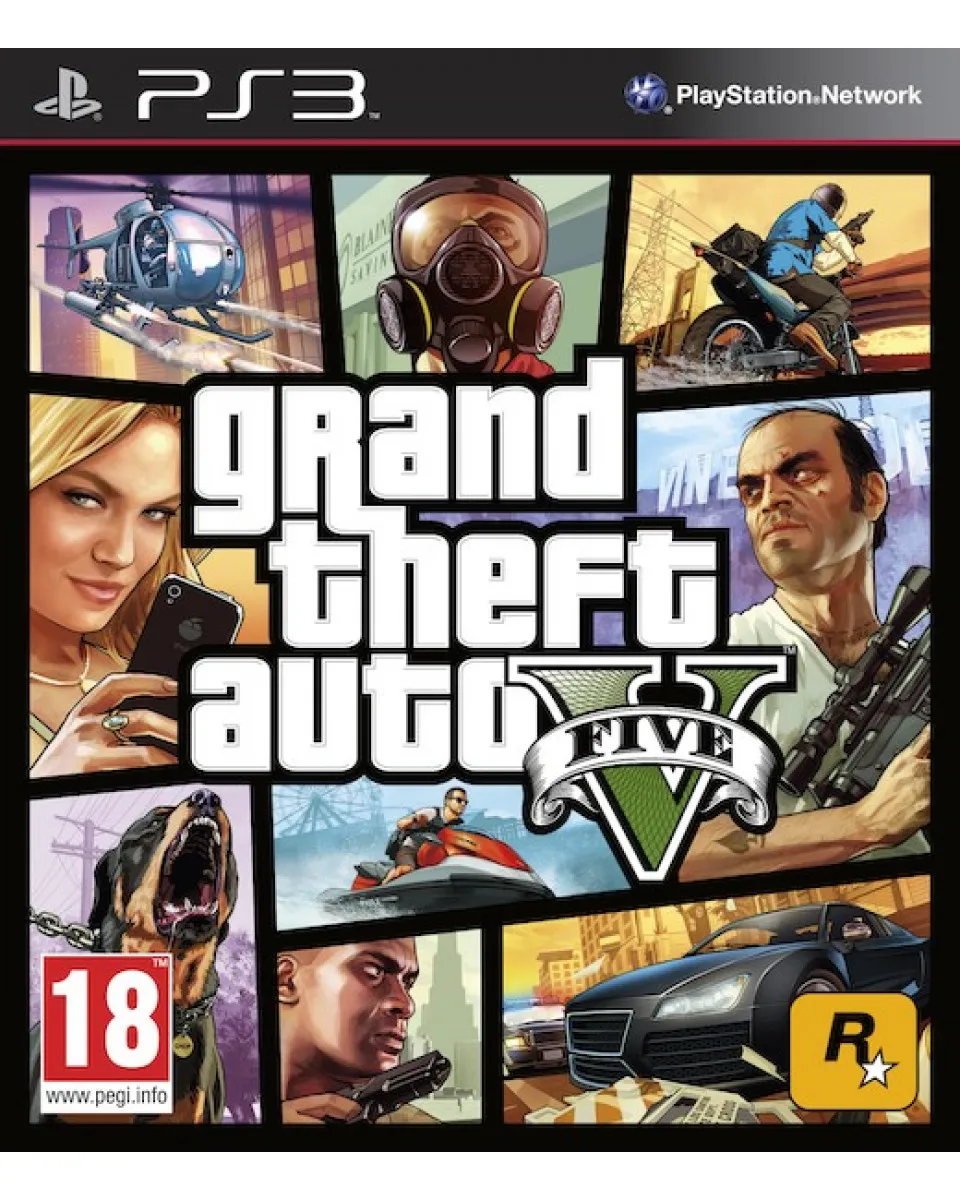PS3 Grand Theft Auto 5 - GTA V 