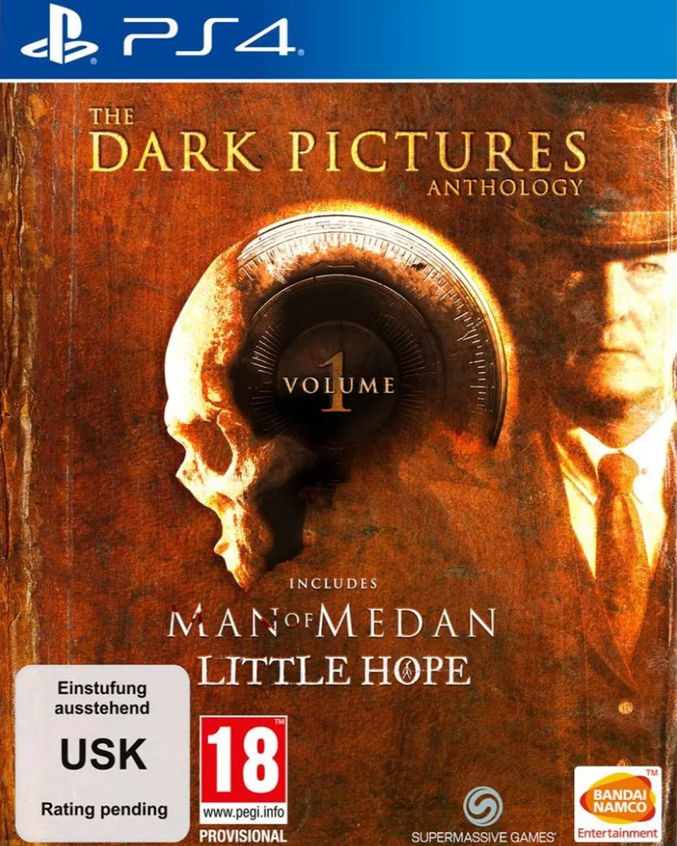 PS4 The Dark Pictures Anthology Volume 1 Limited Edition 