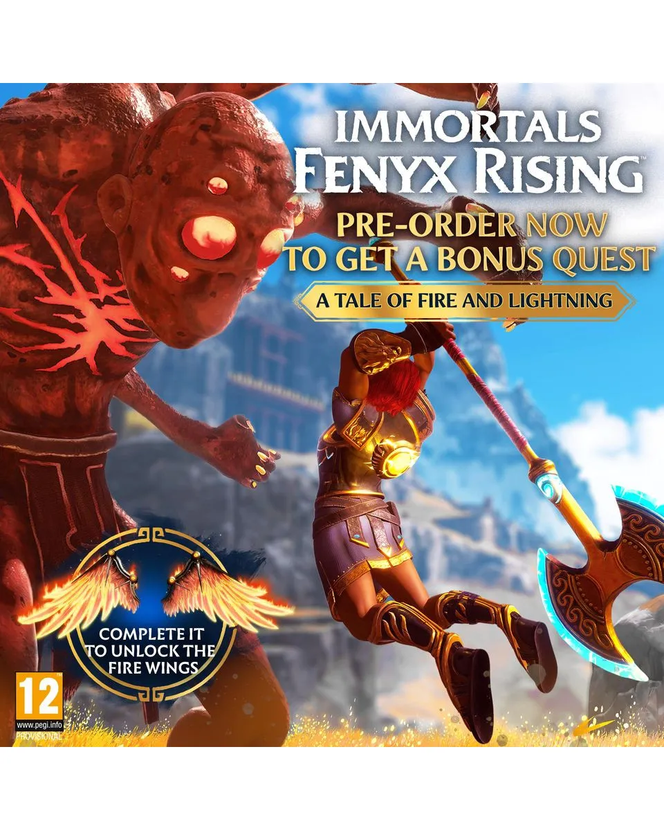 PS4 Immortals Fenyx Rising Shadowmaster Special Day1 Edition 