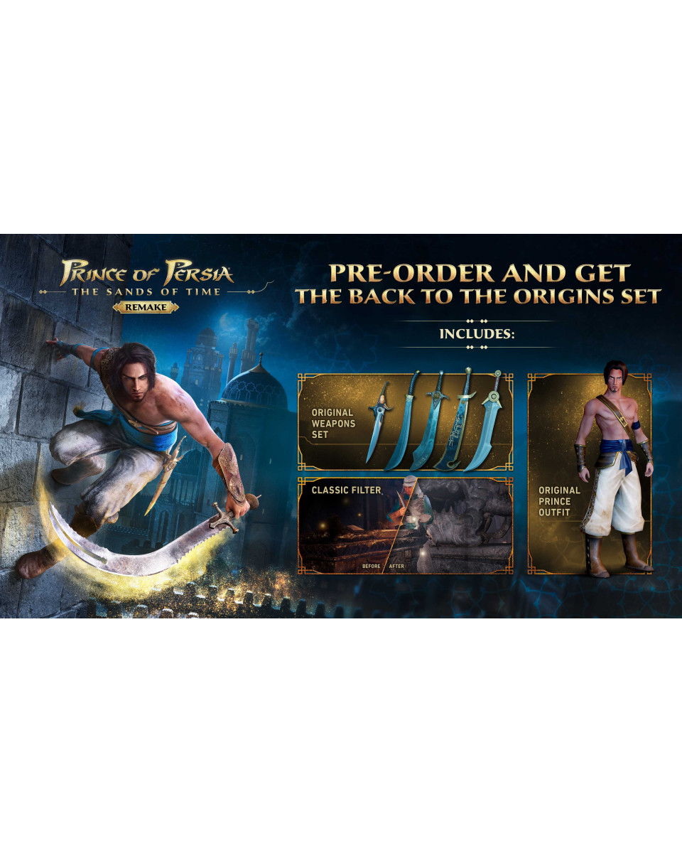 Ps4 Prince Of Persia Sands Of Time Remake 
