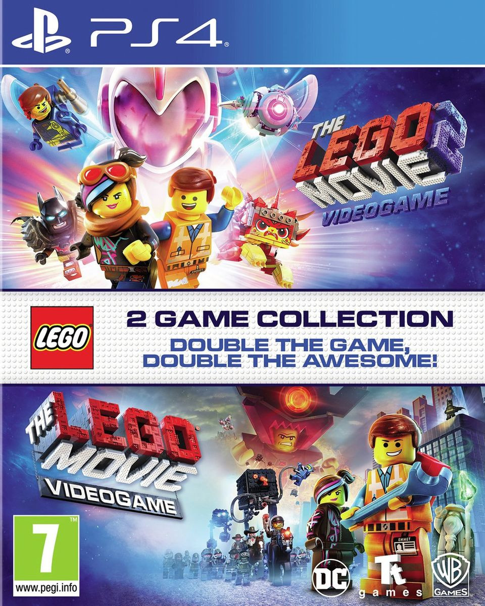 PS4 Lego The Movie & Lego The Movie 2 