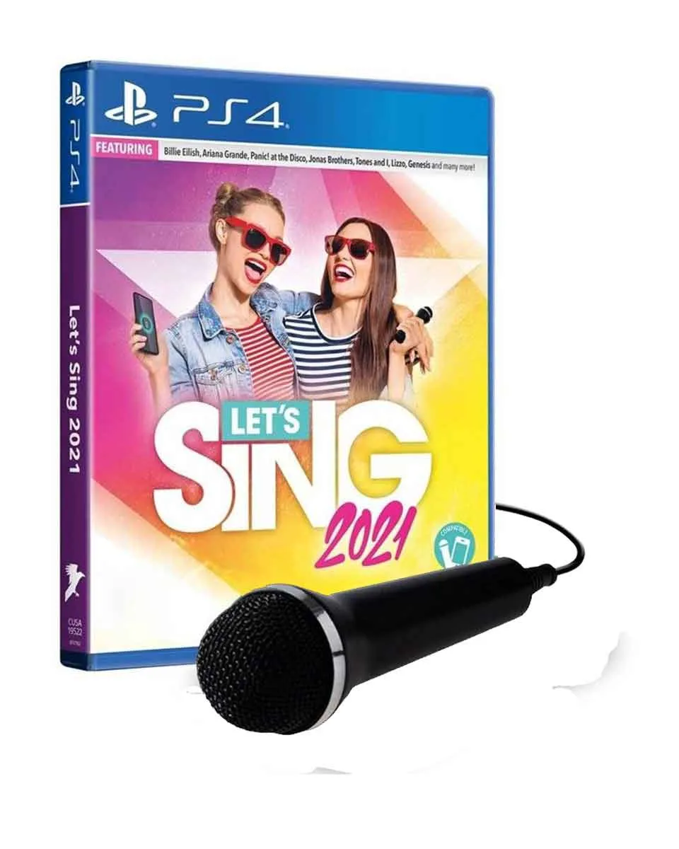 PS4 Let's Sing 2021 + 1 Mic 
