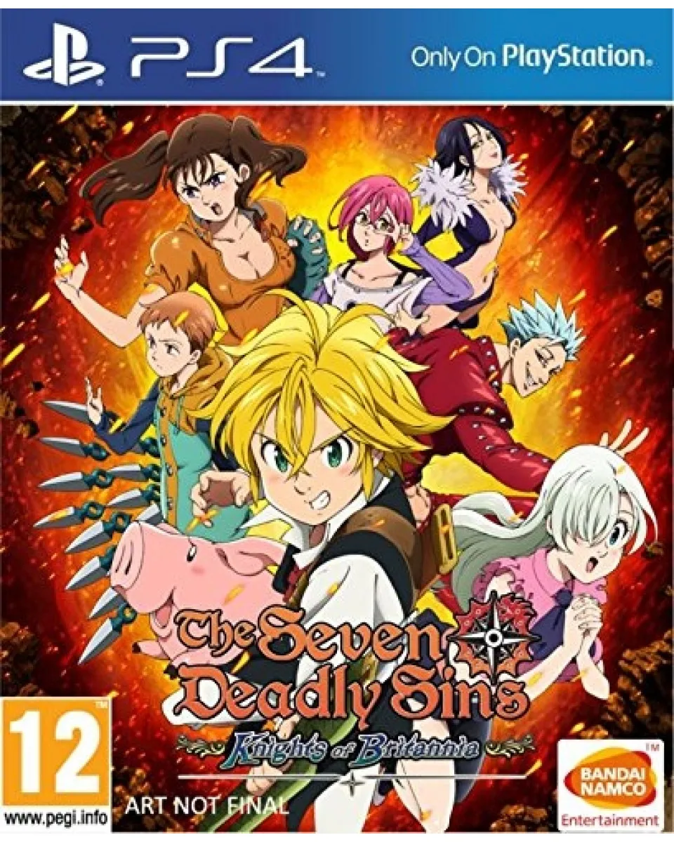 PS4 The Seven Deadly Sins - Knights Of Britannia 