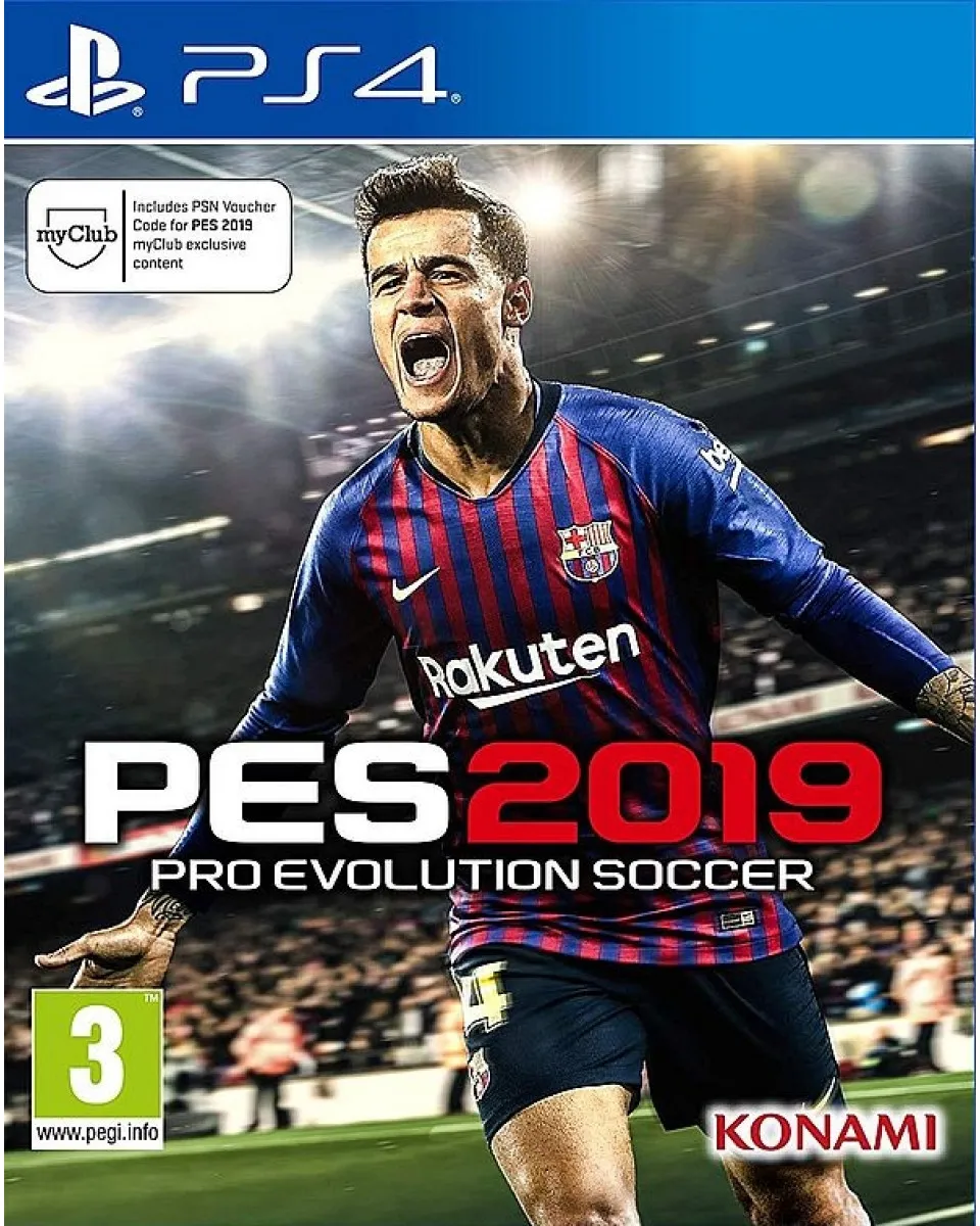 PS4 Pro Evolution Soccer 2019 - PES 2019 
