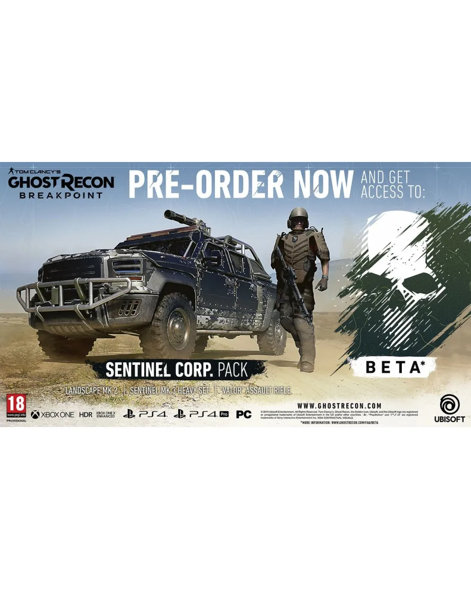 PS4 Tom Clancy’s Ghost Recon Breakpoint - Auroa Edition 