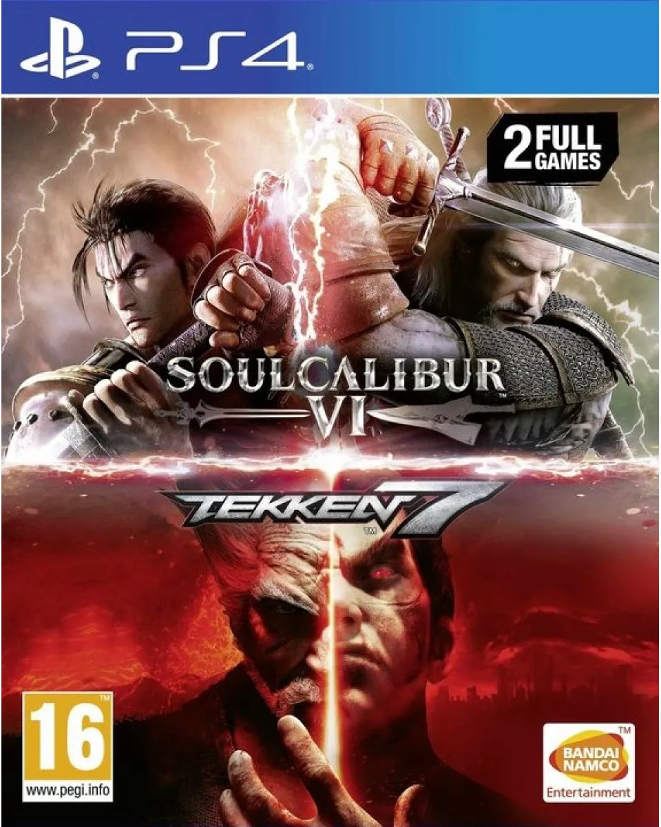PS4 Double Pack Soulcalibur VI & Tekken 7 