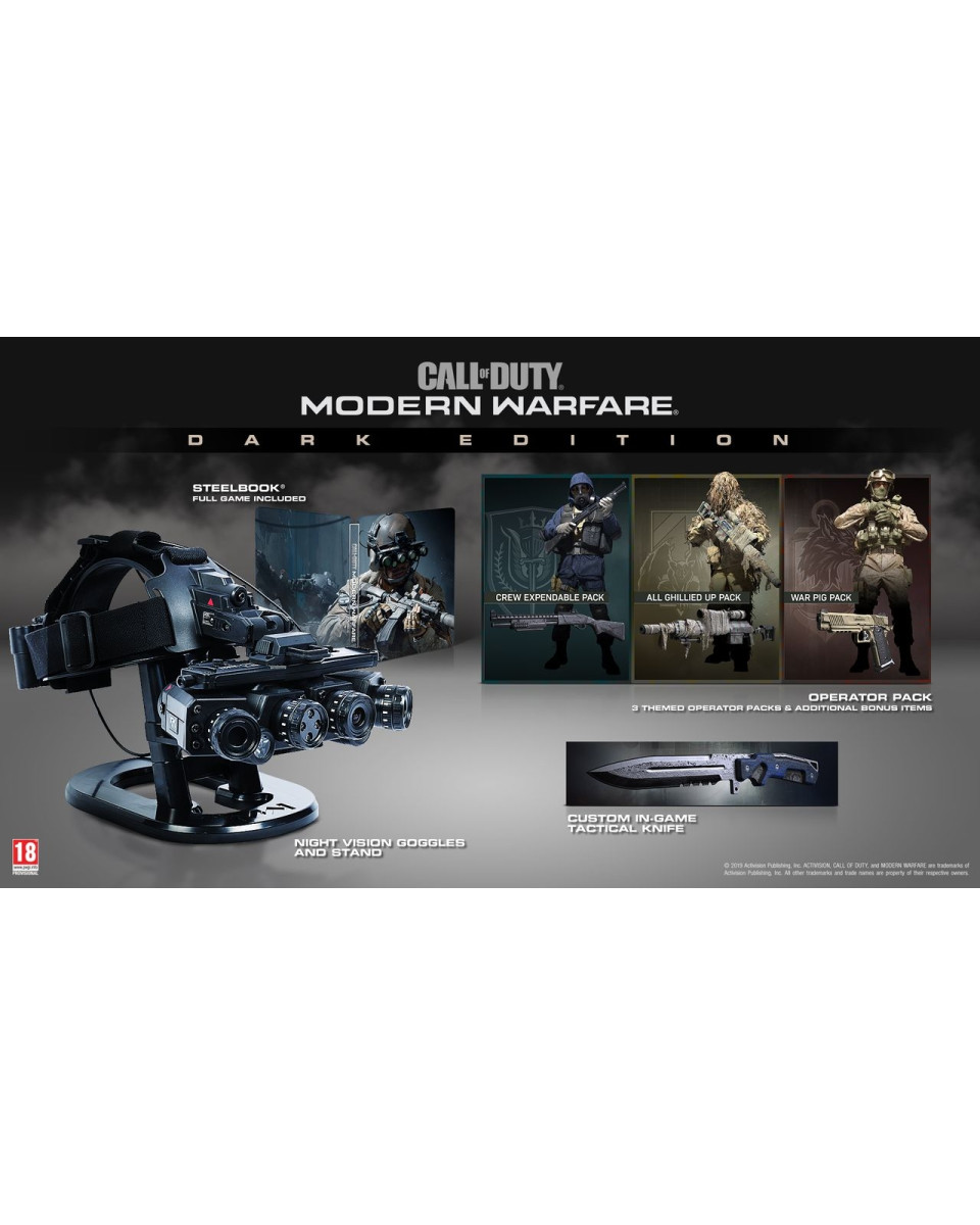 PS4 Call of Duty - Modern Warfare - Dark Edition 