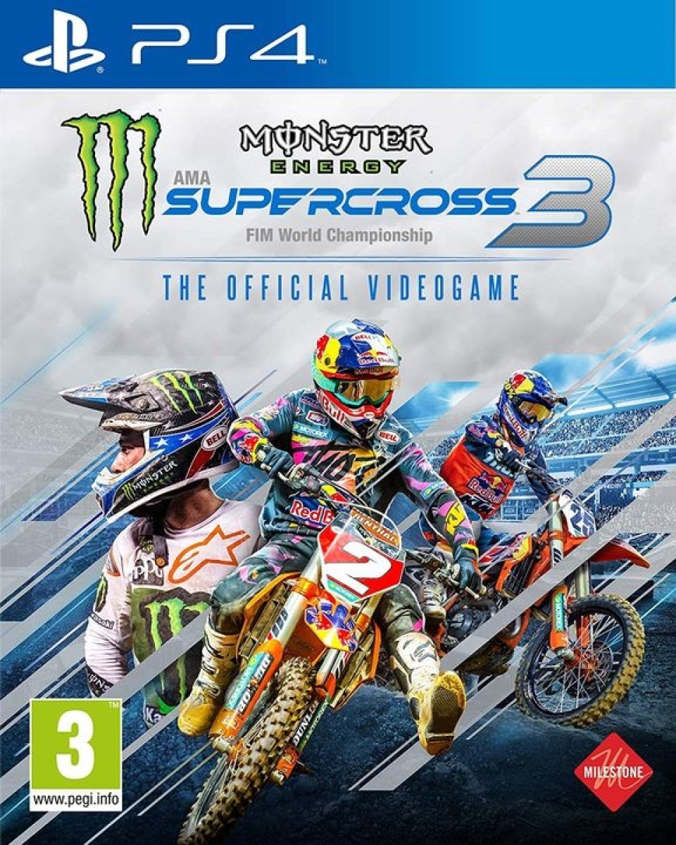 PS4 Monster Energy Supercross - The Official Videogame 3 