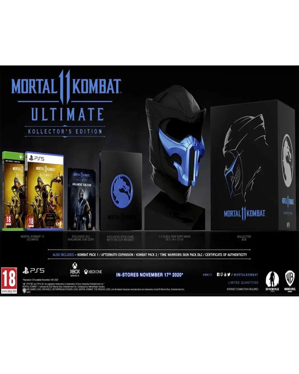 PS5 Mortal Kombat 11 Ultimate Collector's Edition 
