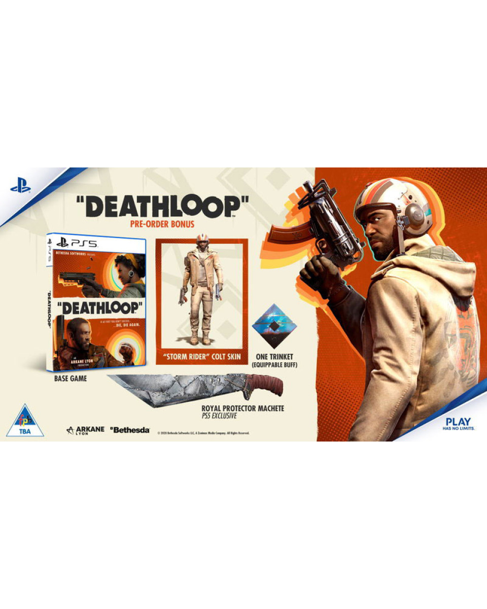 Ps5 Deathloop Deluxe Edition 