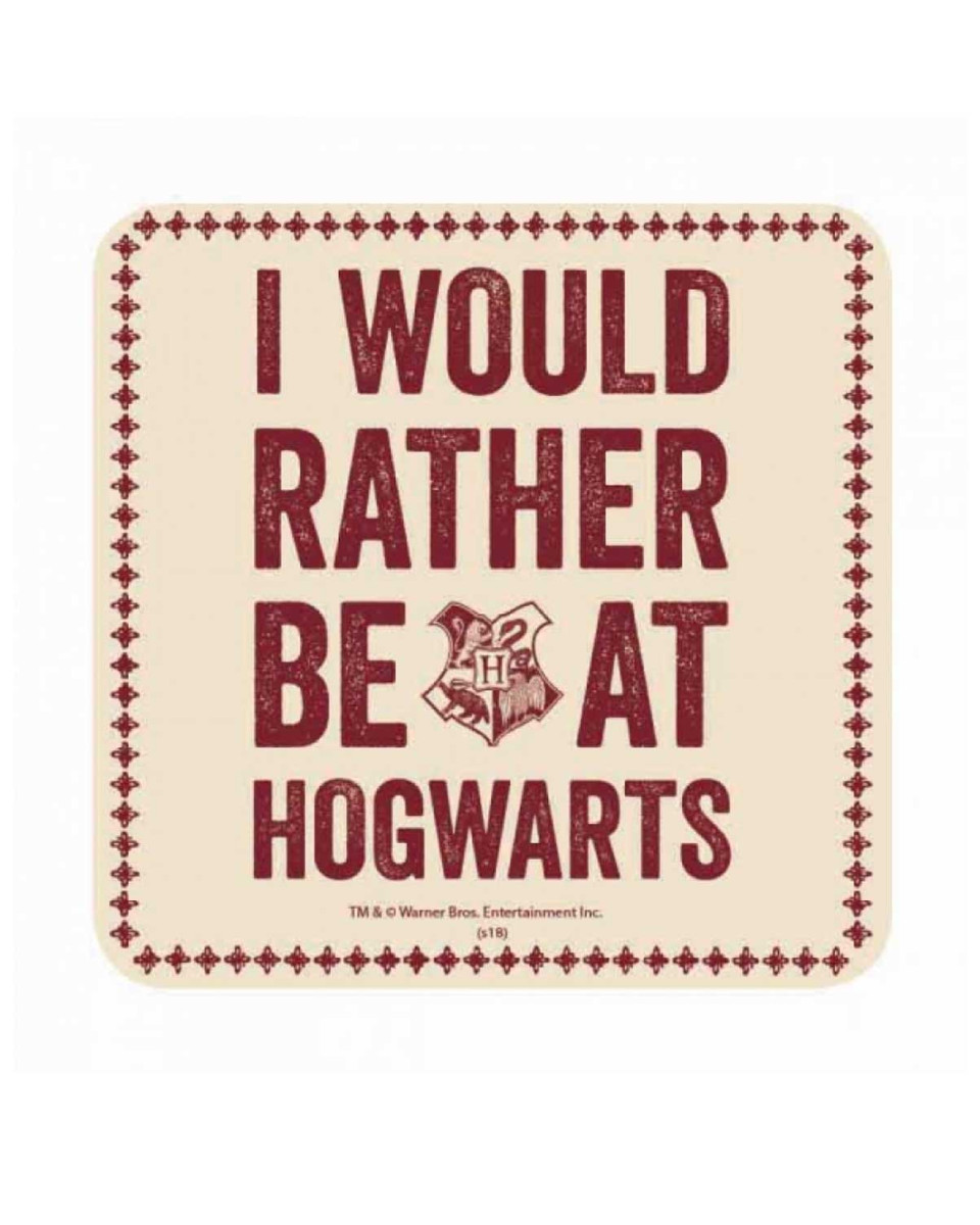 Podmetač za čaše Harry Potter - I'd Rather Be At Hogwarts 
