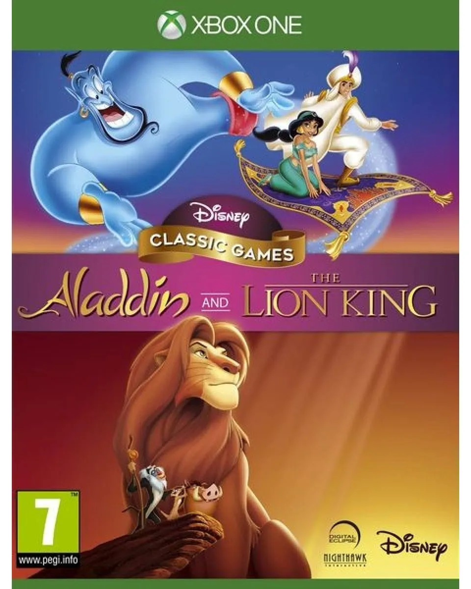 XBOX ONE Disney Classic Games - Aladdin And The Lion King 